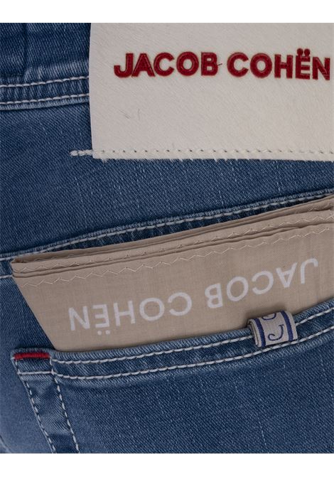 Medium Blue Nick Slim Super Slim Fit Jeans JACOB COHEN | JUM-QE007-062-S4260200D